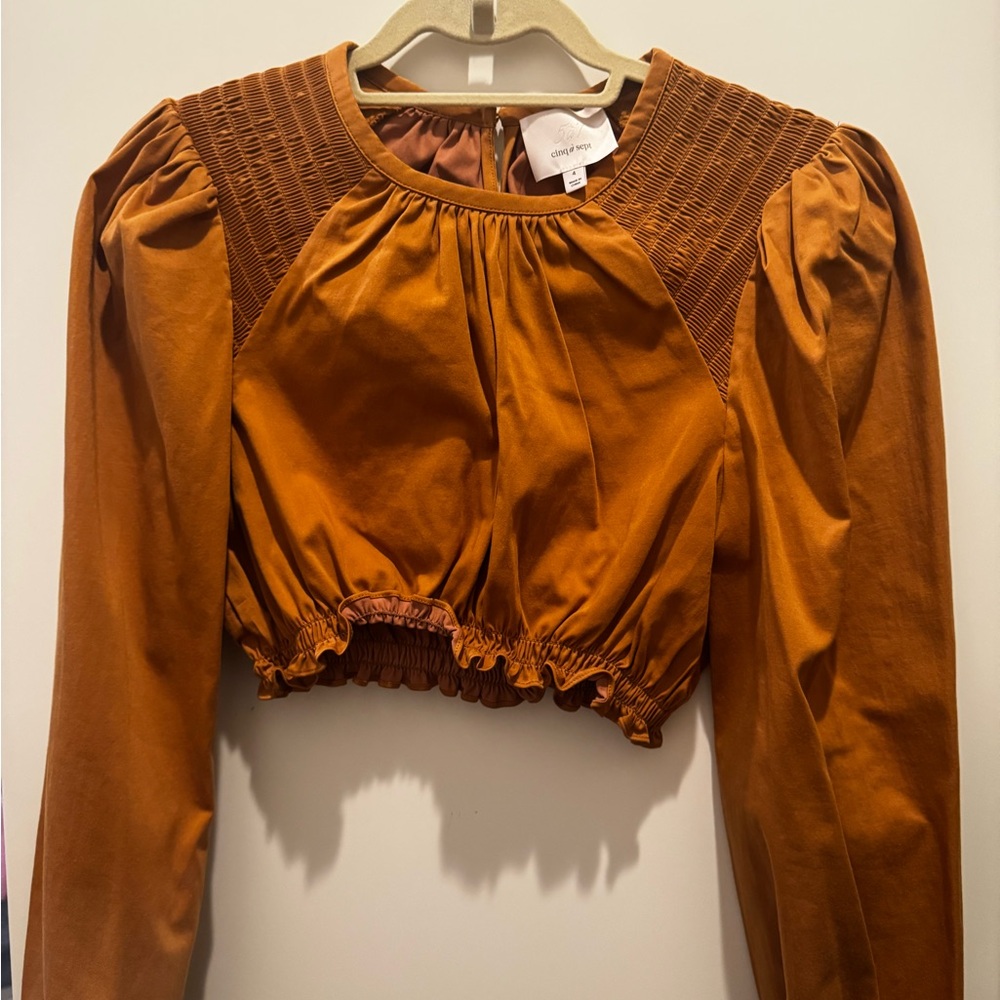 Cinq a Sept burnt orange set